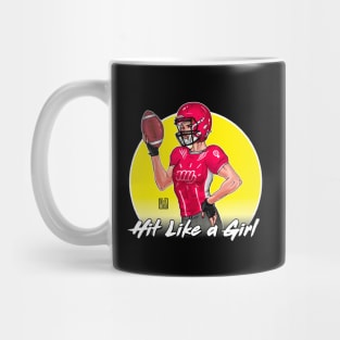 Hit Like A Girl Mug